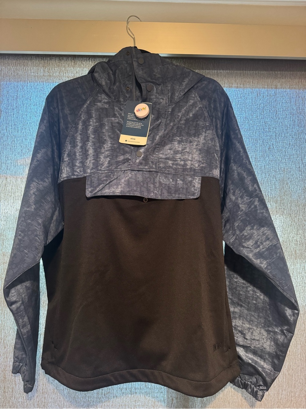 Dior men’s  Pullover Jacket - Blue & Black XL